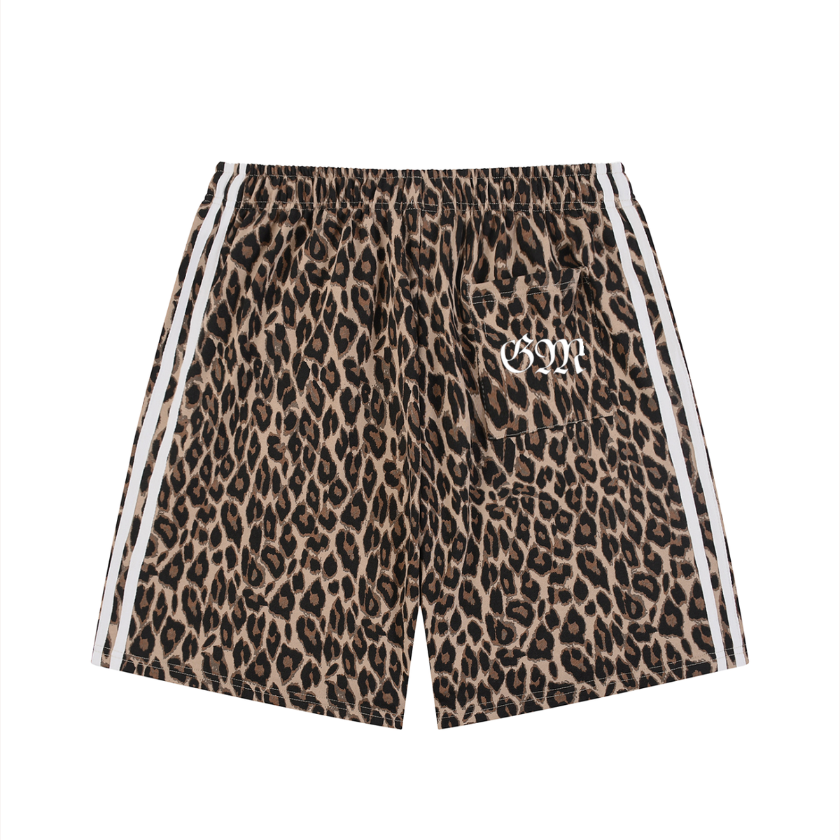 Leopard Drawstring Shorts