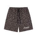 Leopard Drawstring Shorts