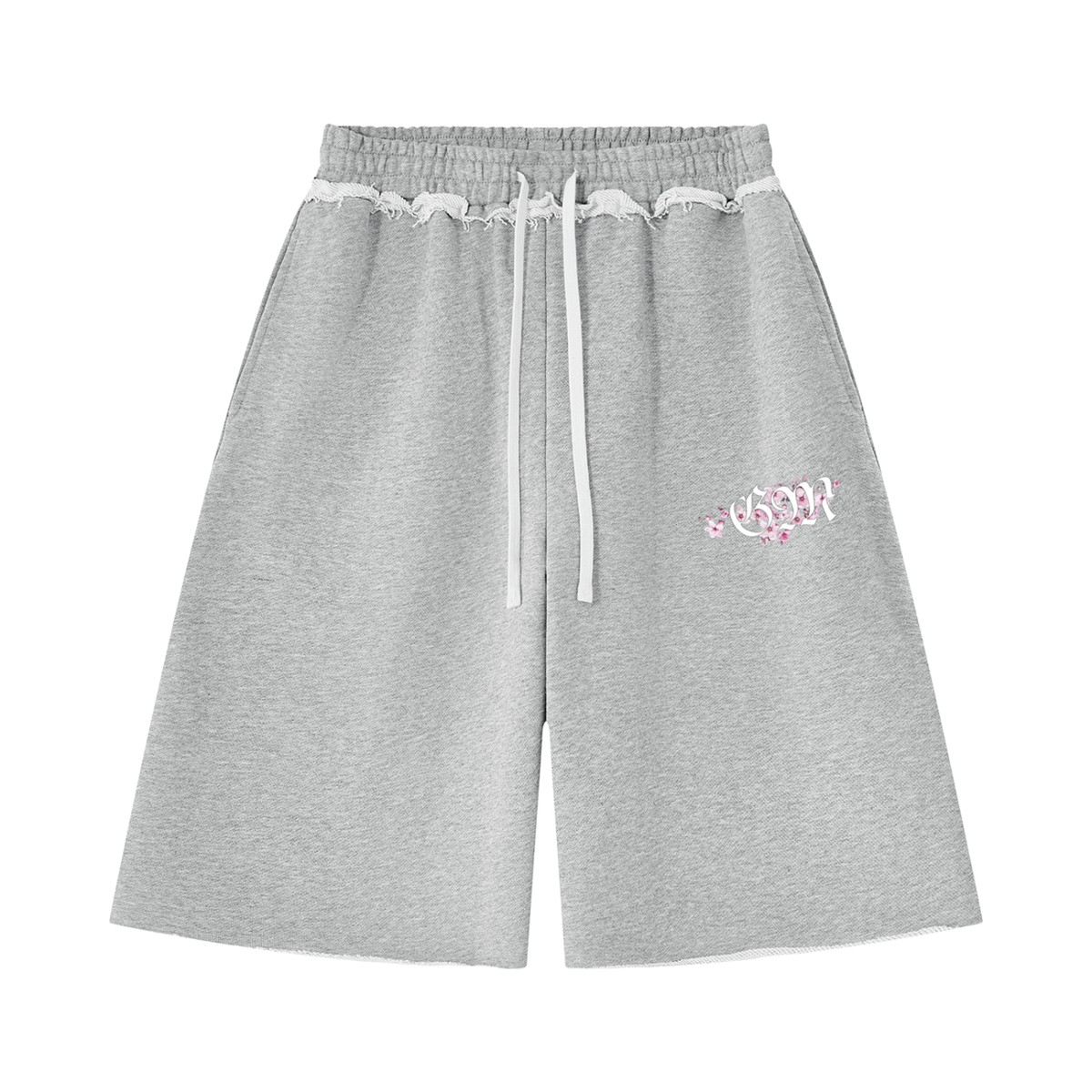 Cherry Blossom Cotton Shorts