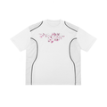 Cherry Blossom Piped Panel Tee