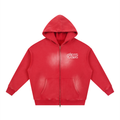 Boxy Zip Up Hoodie