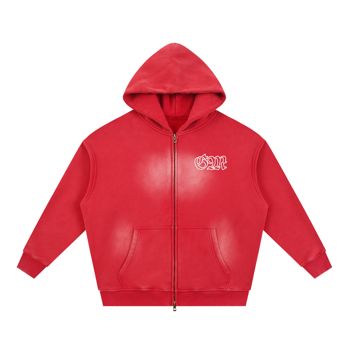 Boxy Zip Up Hoodie