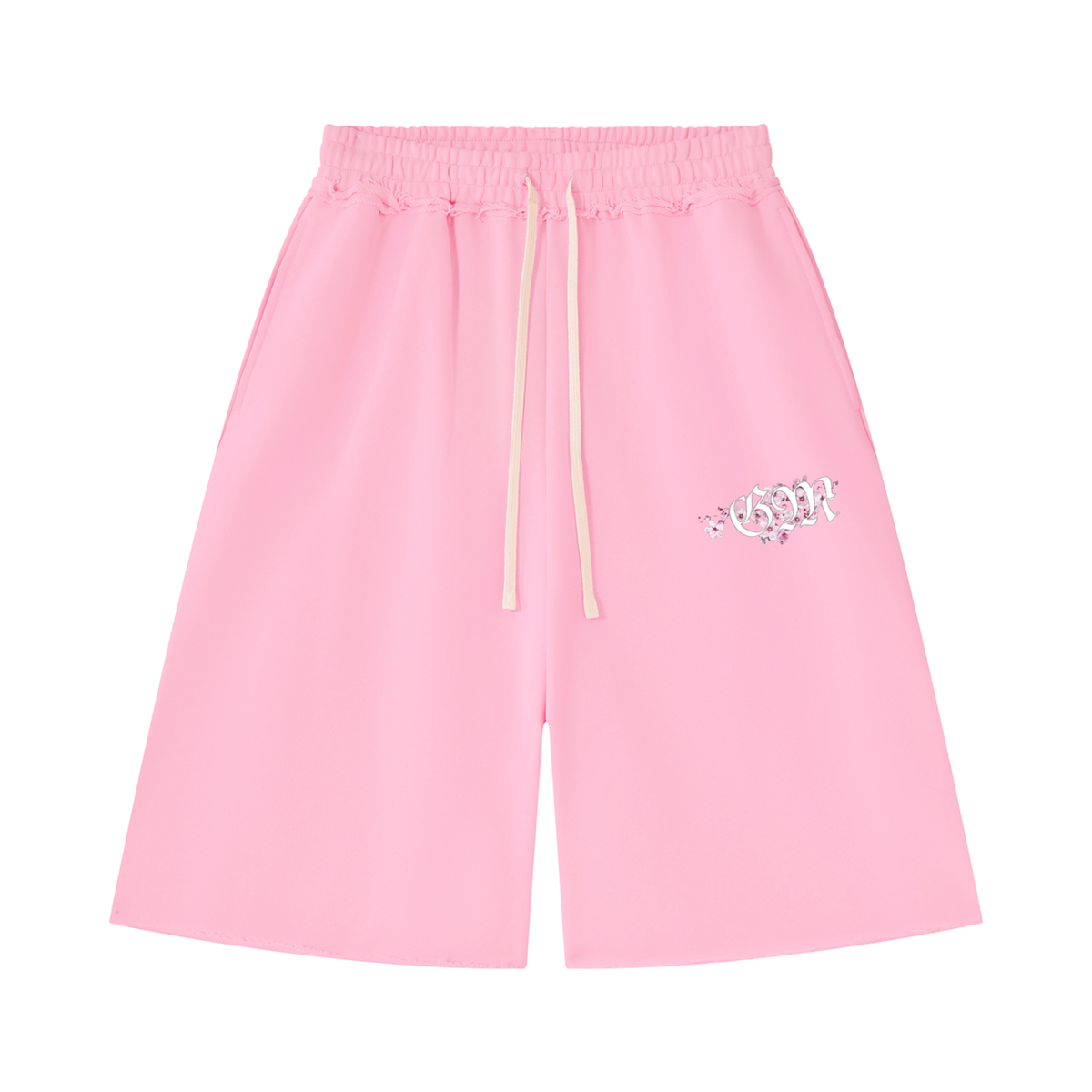 Cherry Blossom Cotton Shorts