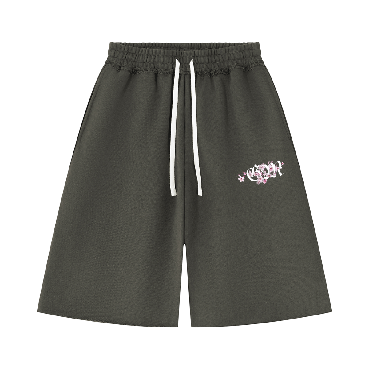 Cherry Blossom Cotton Shorts