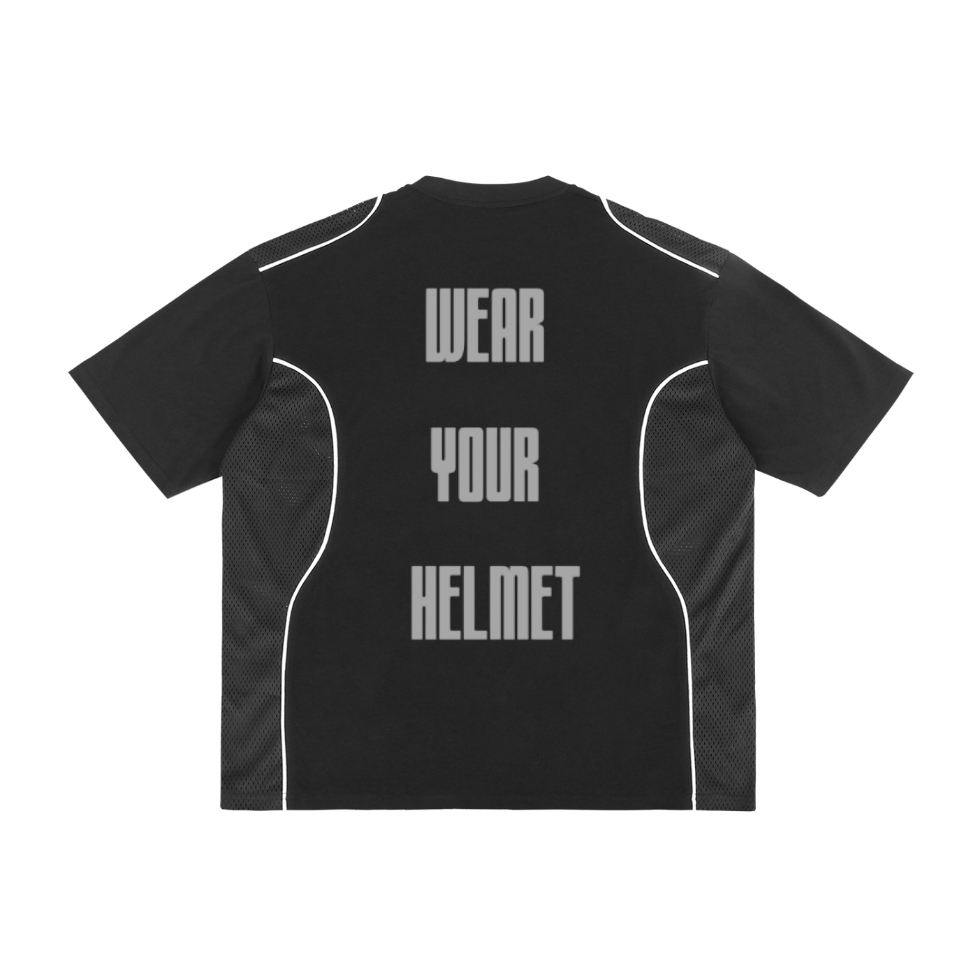 Contrast Piped Panel T-Shirt