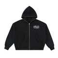 Full-Zip Boxy Hoodie