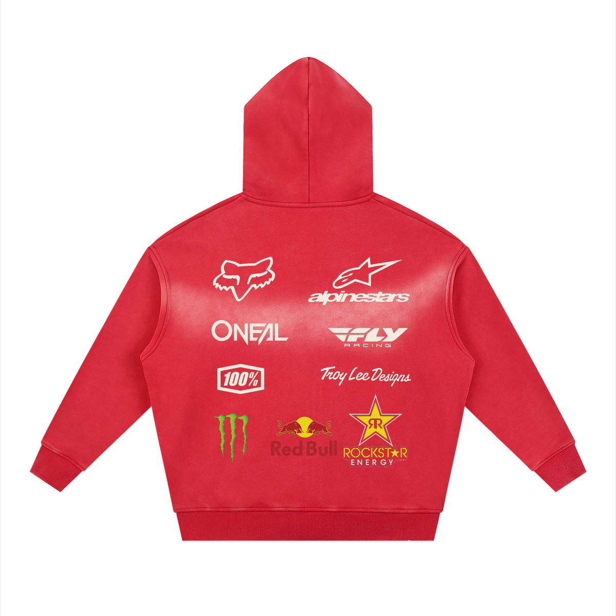 Boxy Zip Up Hoodie